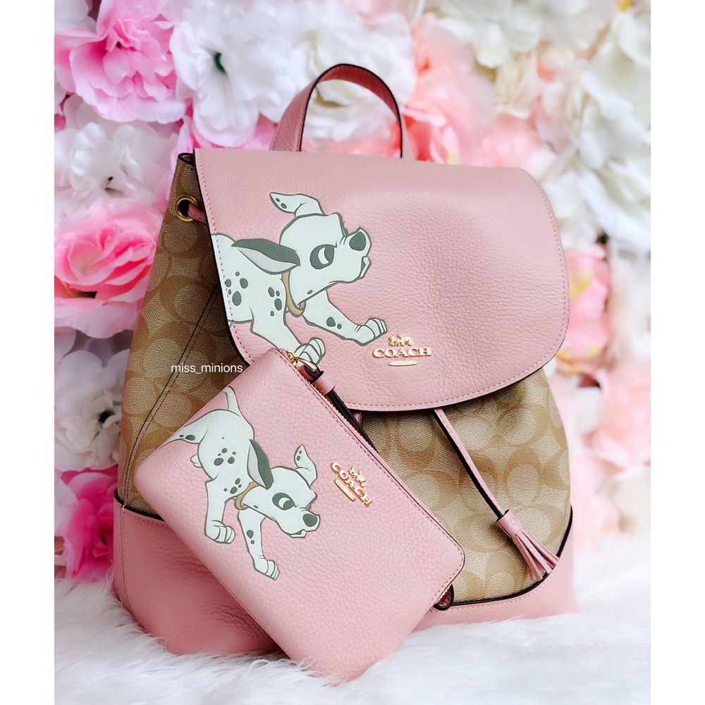 Coach x Disney Dalmatians Backpack Wristlet Set - Picture 7 of 7